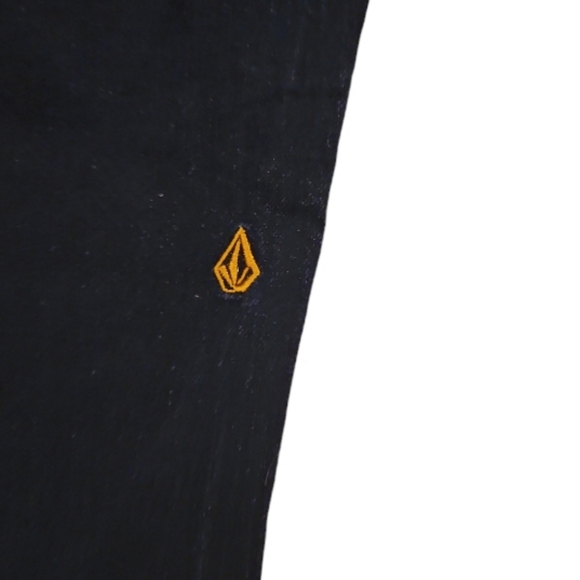 Volcom Super Skinny Cropped Jeans - Dark Denim - 0 - Picture 4 of 6